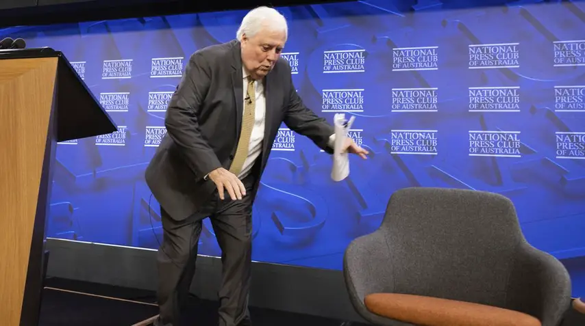 Clive Palmer Fall